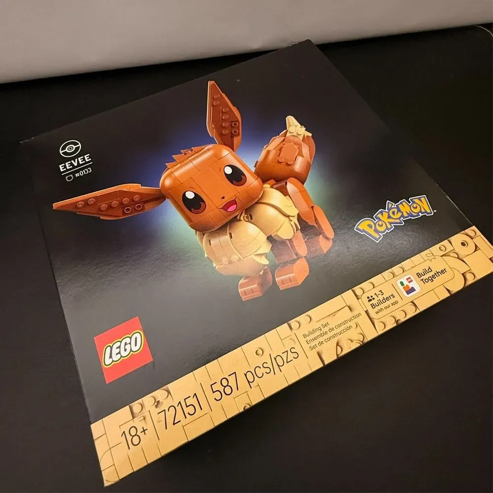 LEGO Eevee Pokemon 72151 100% Authentic Collectible NIB